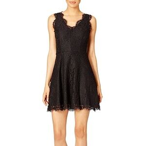 REVOLVE Joie Lace Charm Black Sleeveless Mini Dress Medium NWOT